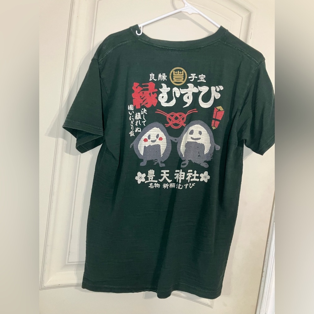 Japanese Anime Buden Shouten Onigiri from Japan Short Sleeved Shirt L